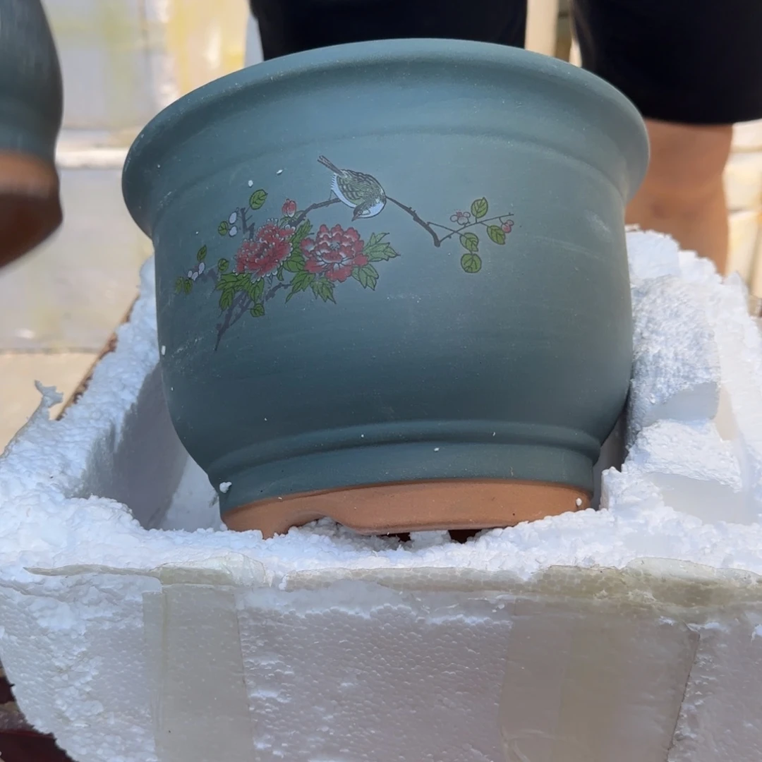 紫砂花盆瑕疵也是