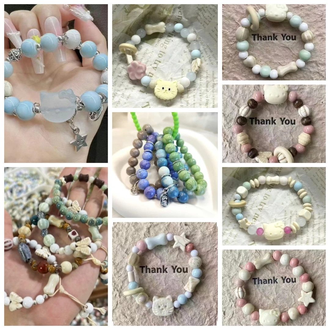 创意气质时尚轻奢百搭简约小众经典复古陶瓷手串