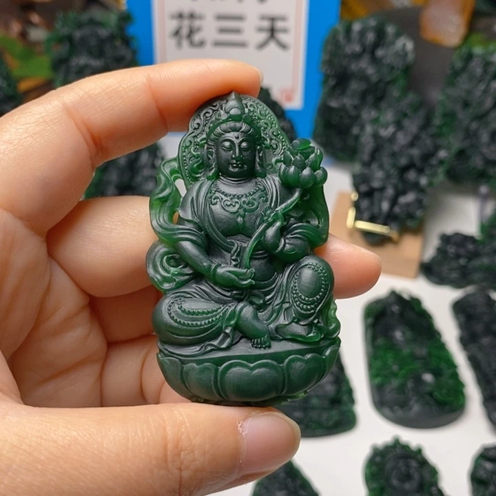 用***7定制翡翠未镶嵌纯天然翡翠A货