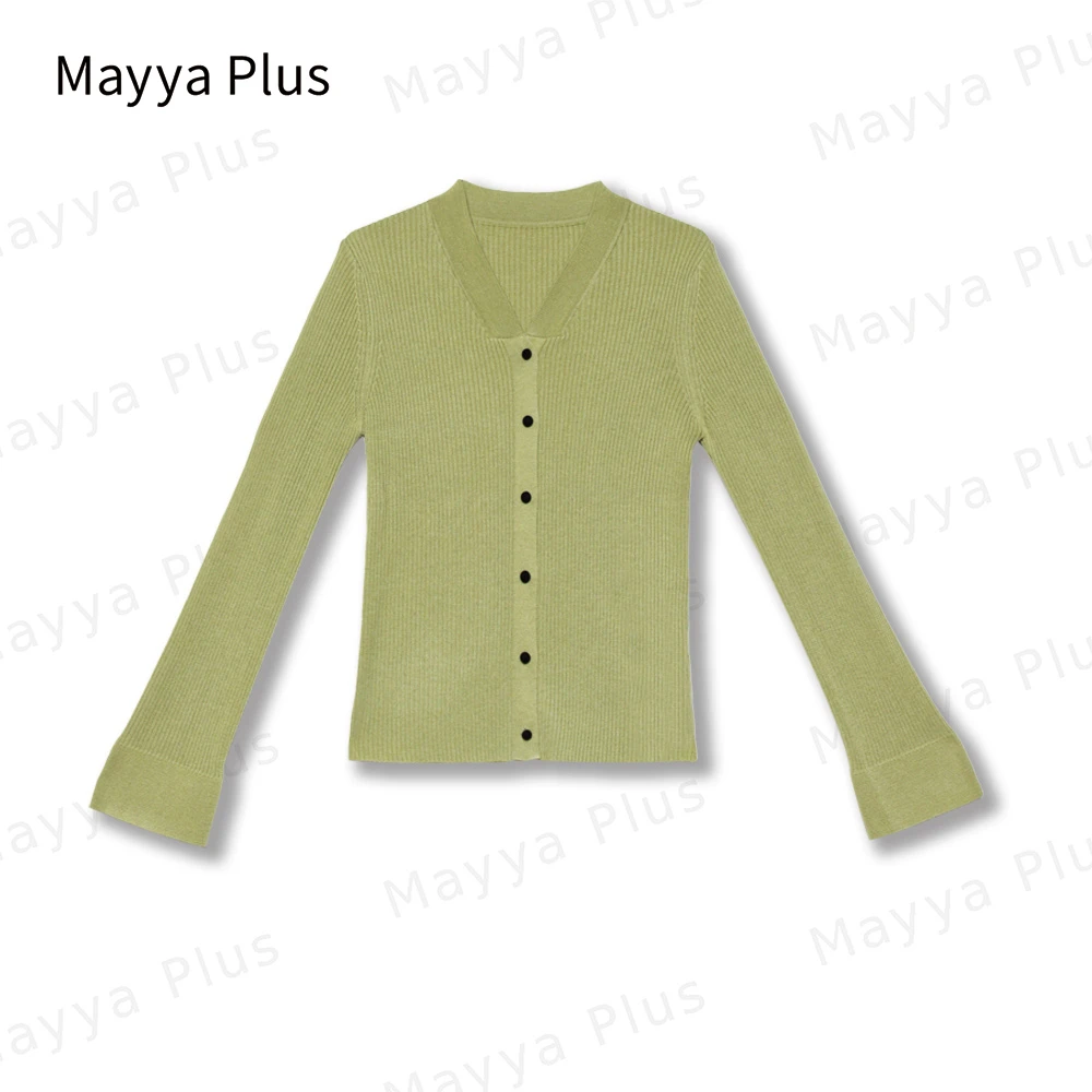 【春日童话】Mayya Plus麦芽定制轻奢气质显瘦百搭款毛衫32416359