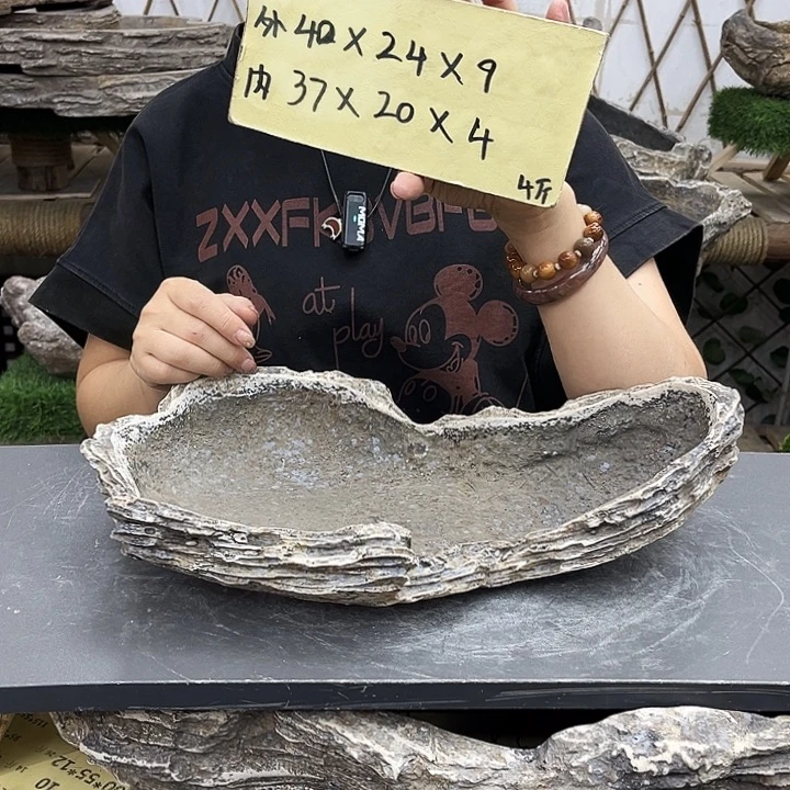 盆景盆异性花盆鱼缸p5-001