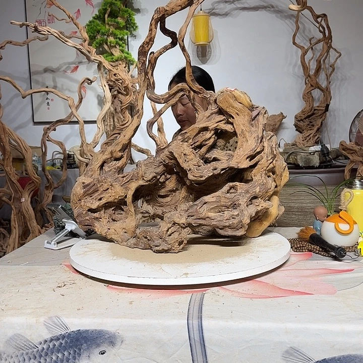 长***人杜鹃根艺术中心根