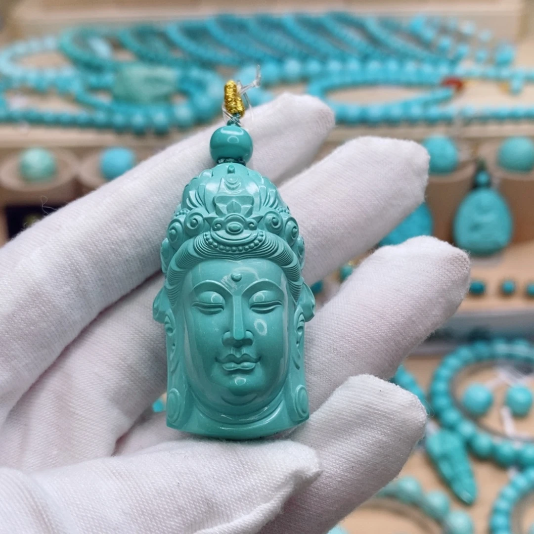 绿松石未镶嵌珠宝奇石