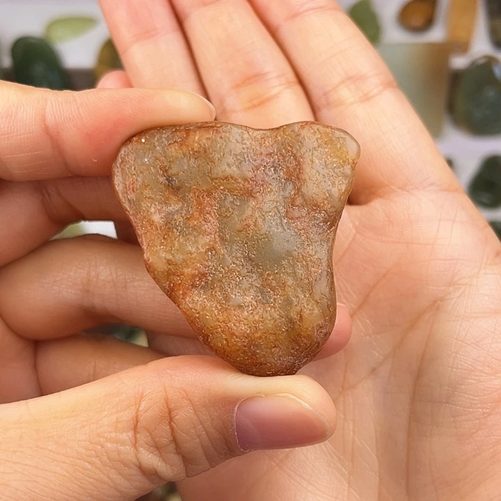岫岩河磨玉（透闪石质玉）未镶嵌颈饰