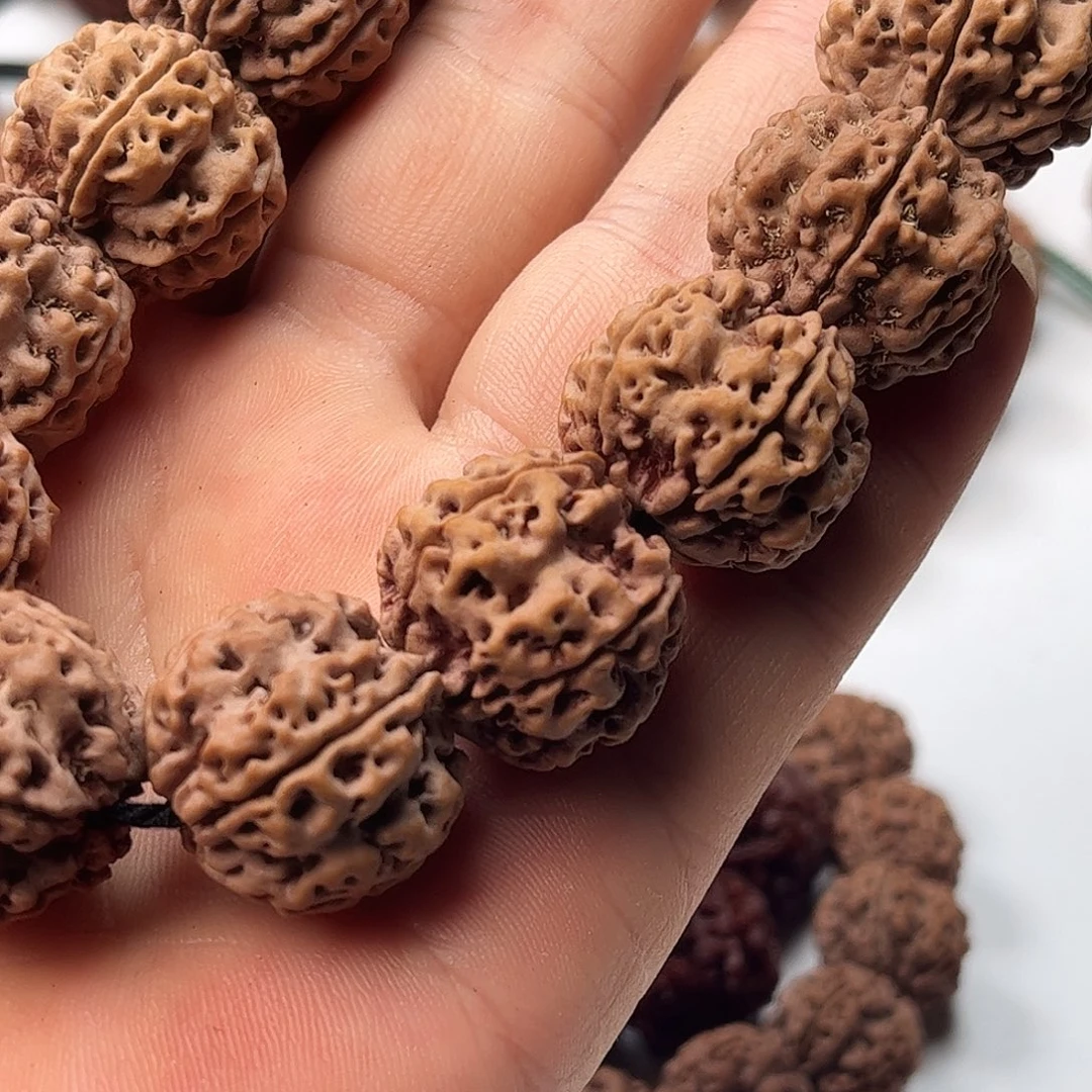 手串金刚菩提22粗筋蜂窝双龙货头