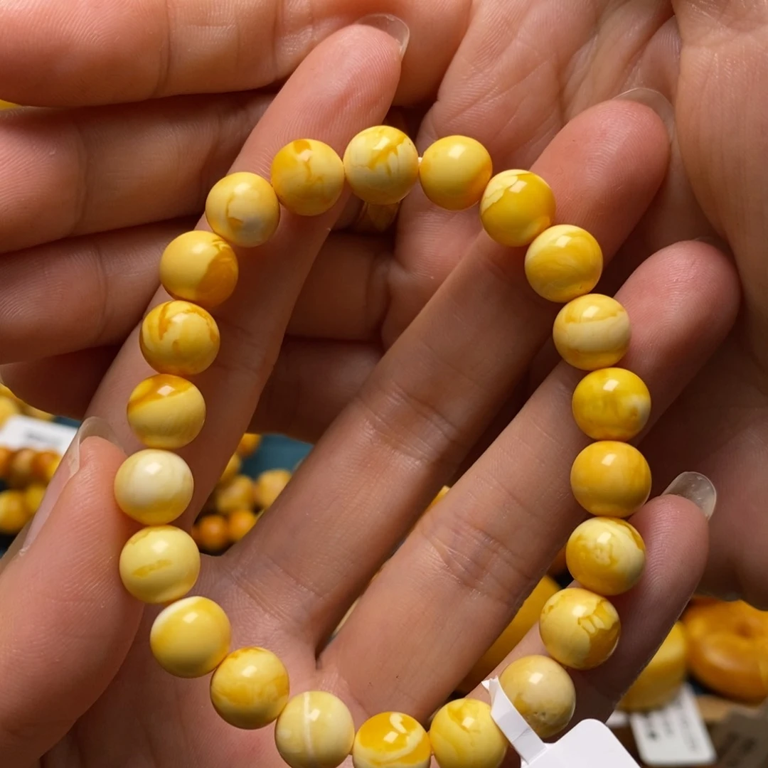 琥珀颈饰未镶嵌8.8加