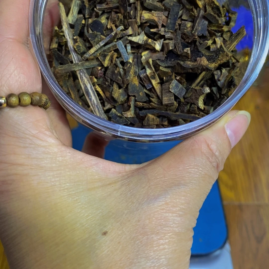 豪***堂沉香沉香碎屑黑棋沉100克