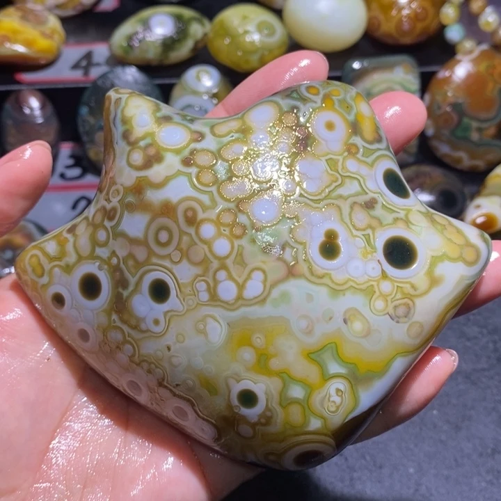 未镶嵌玛瑙/玉髓珠宝奇石