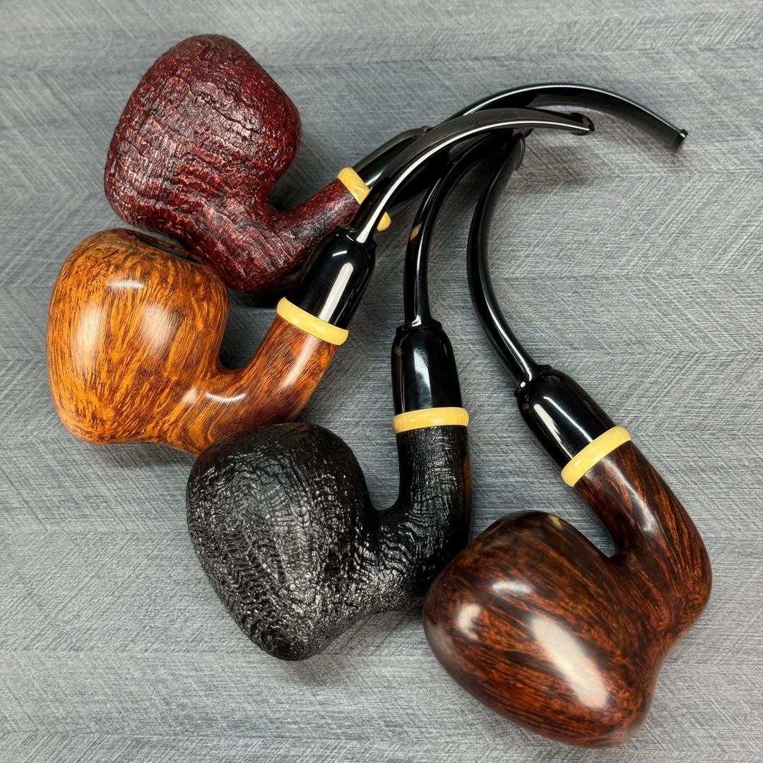 雅痞定制系列 16款 雅痞音符 橡果弯斗 叼斗石楠木烟斗