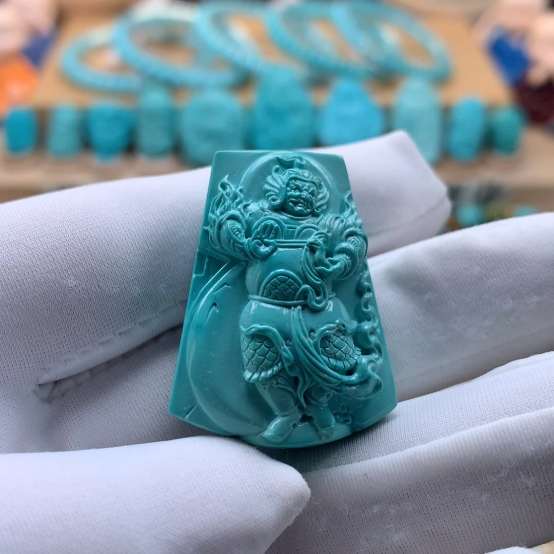 绿松石珠宝奇石未镶嵌