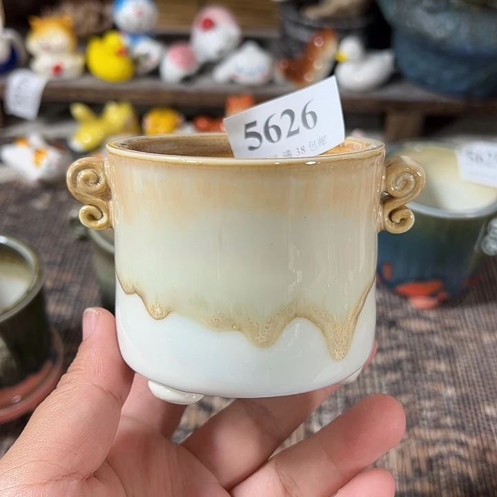 口6 手工花盆满30包邮