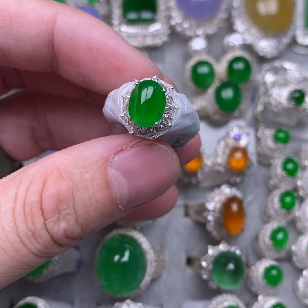 D***d定制翡翠未镶嵌缅甸翡翠