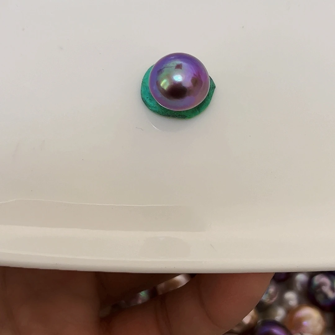 淡水珍珠耳饰未镶嵌晚***—