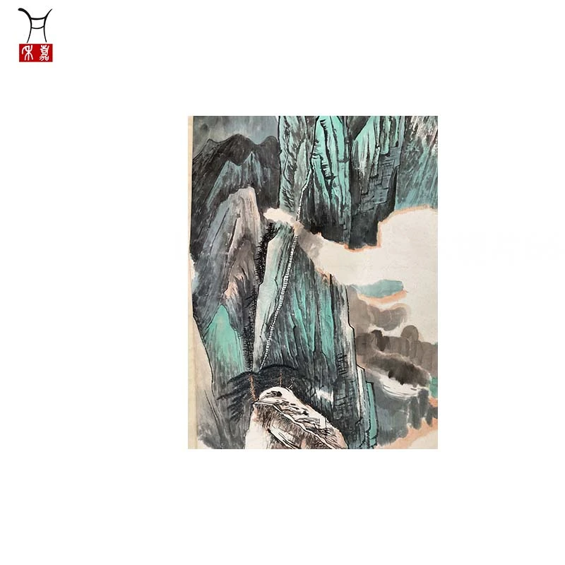 D1039山水镜片66x117/7平尺