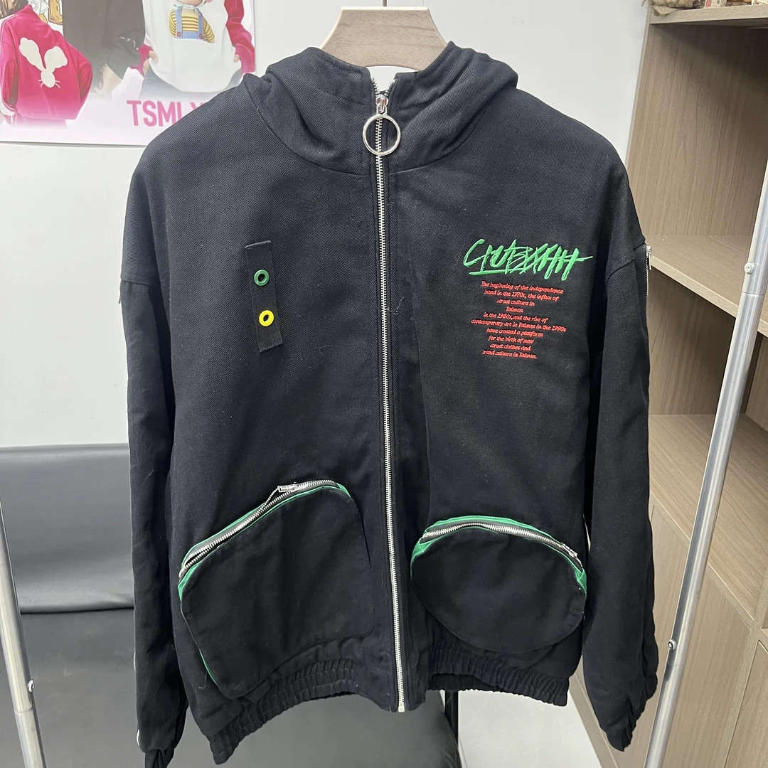 秋冬男女同款重工刺绣休闲棉服DBBS0MF2713