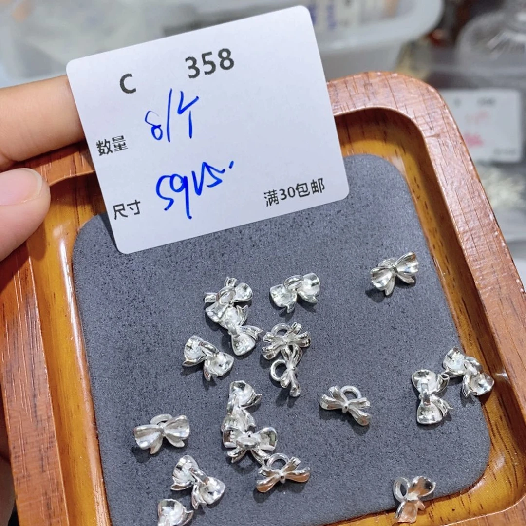 银S925镶嵌颈饰水晶C358