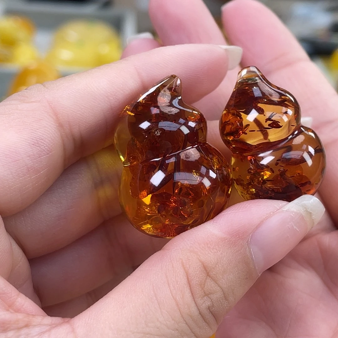 转***身琥珀未镶嵌裸石h1