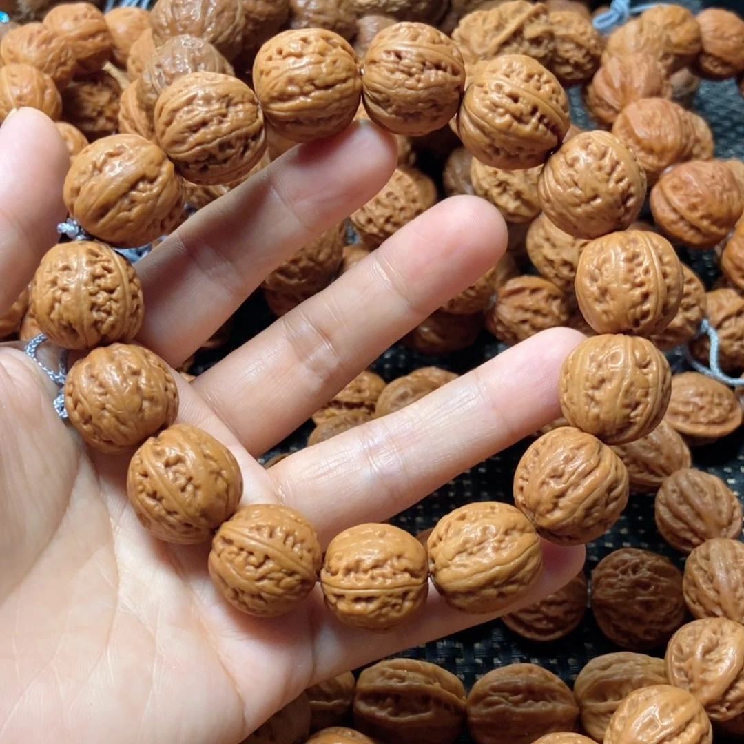 桃核手串蚂蚁纹手串