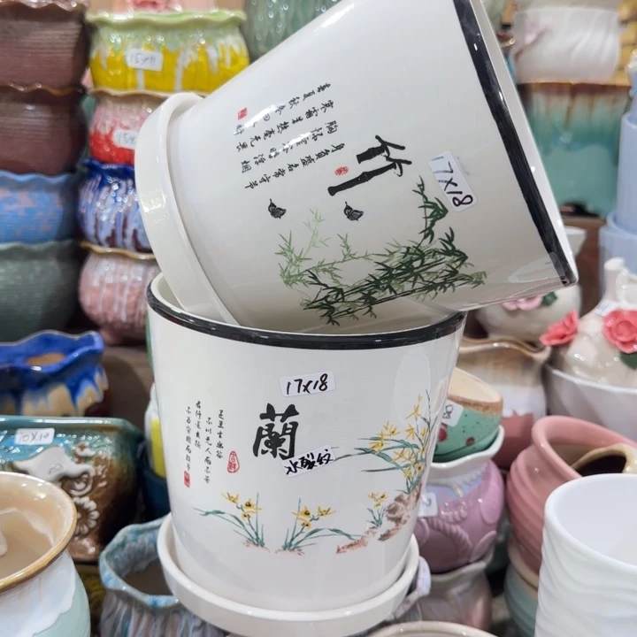 凑9块包邮，有孔，花盆