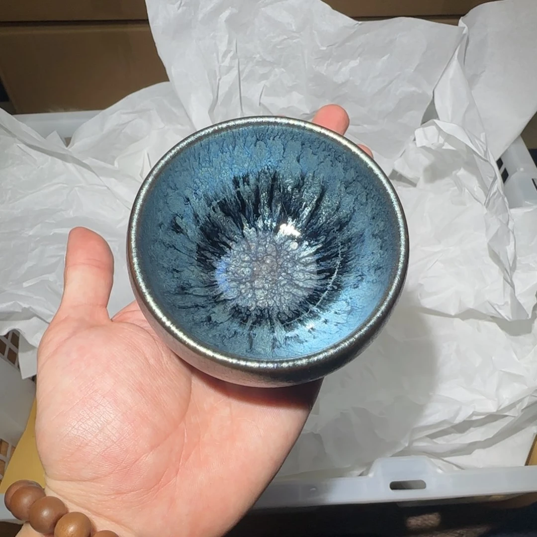 茶盏微瑕建盏，介意勿拍