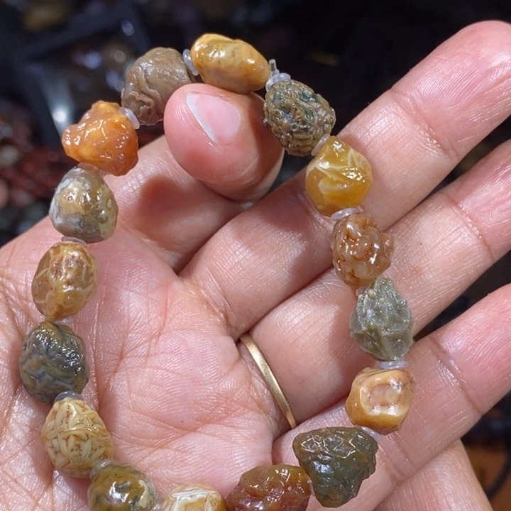 玛瑙/玉髓珠宝半成品未镶嵌