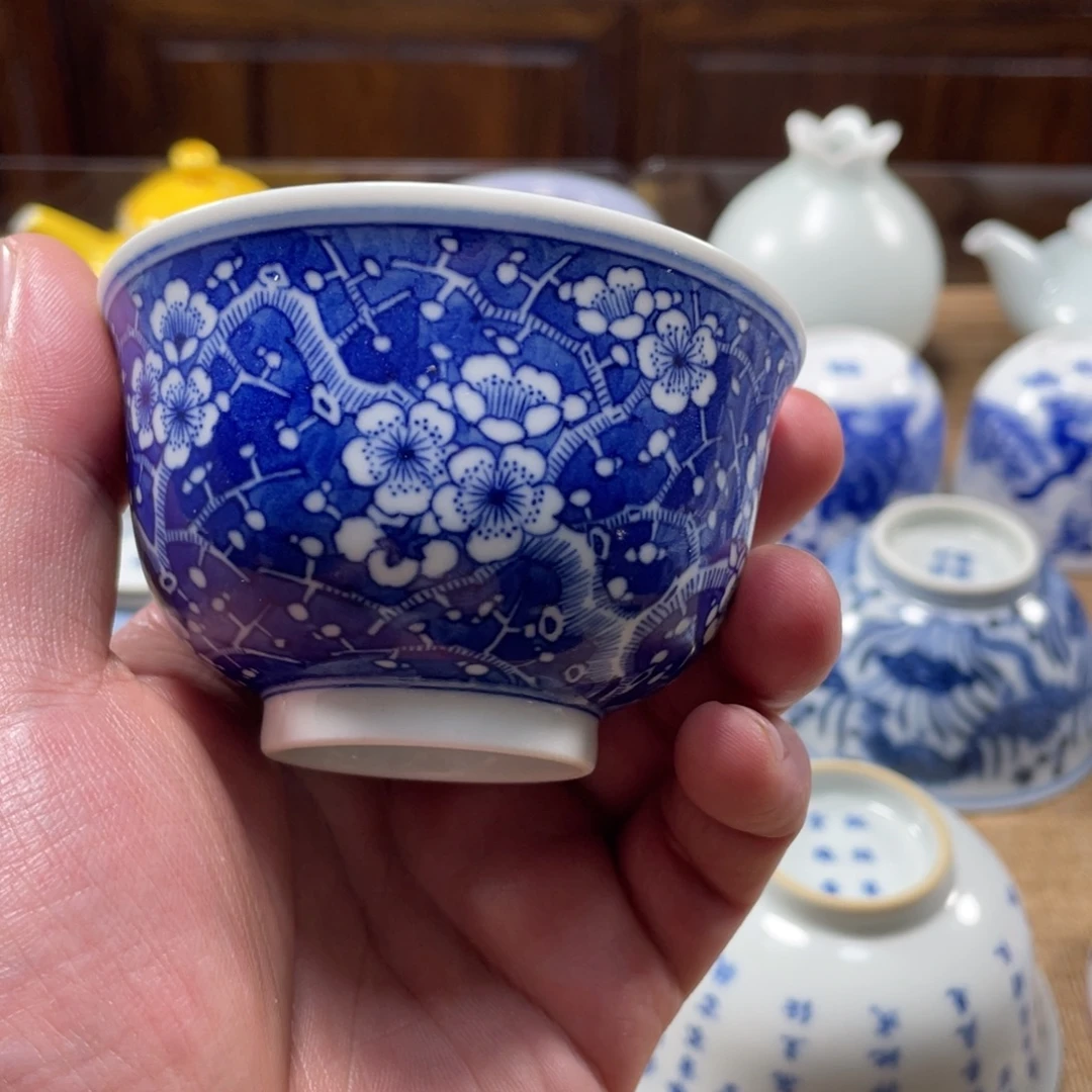 品若堂冰梅撇口杯