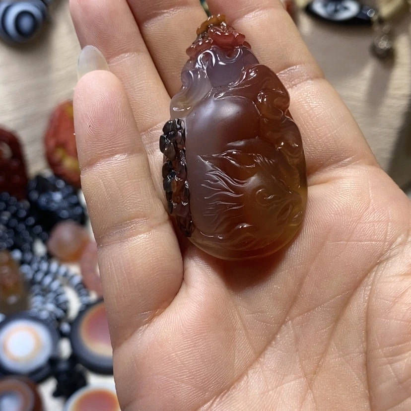 【闪购商品】玛瑙/玉髓颈饰未镶嵌?****