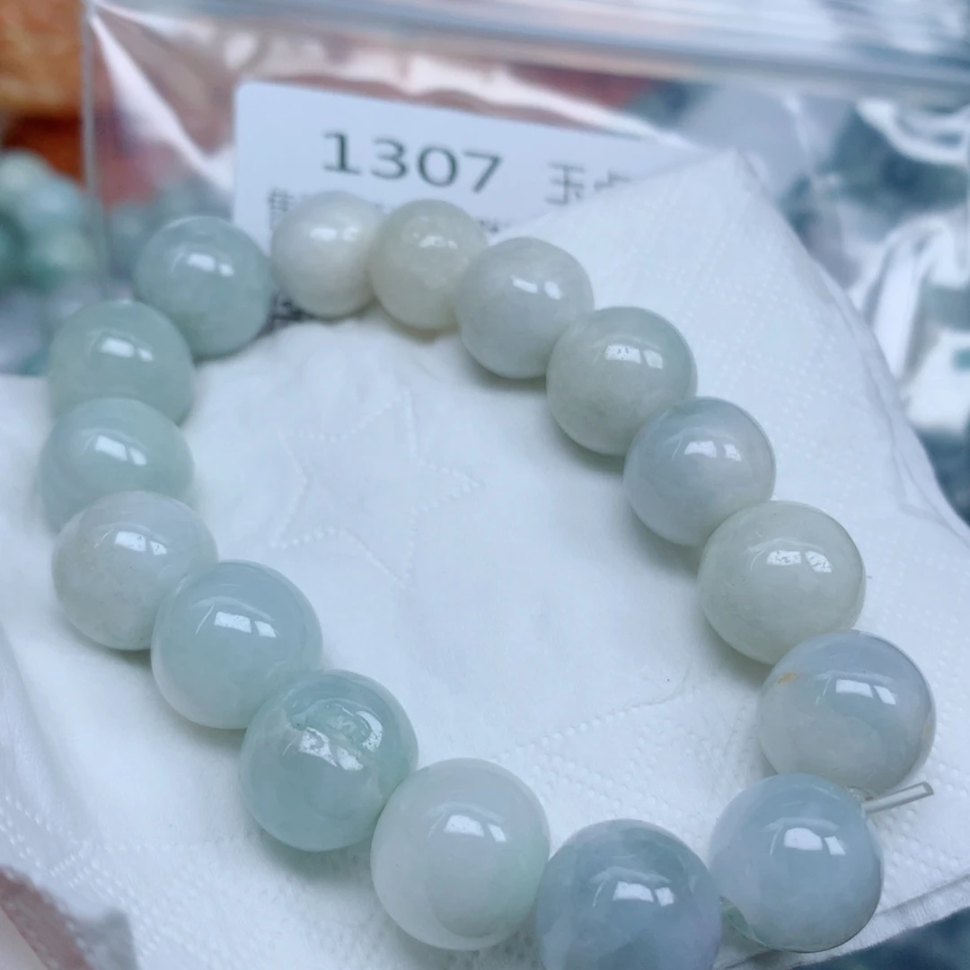 翡翠未镶嵌项链珠子批发