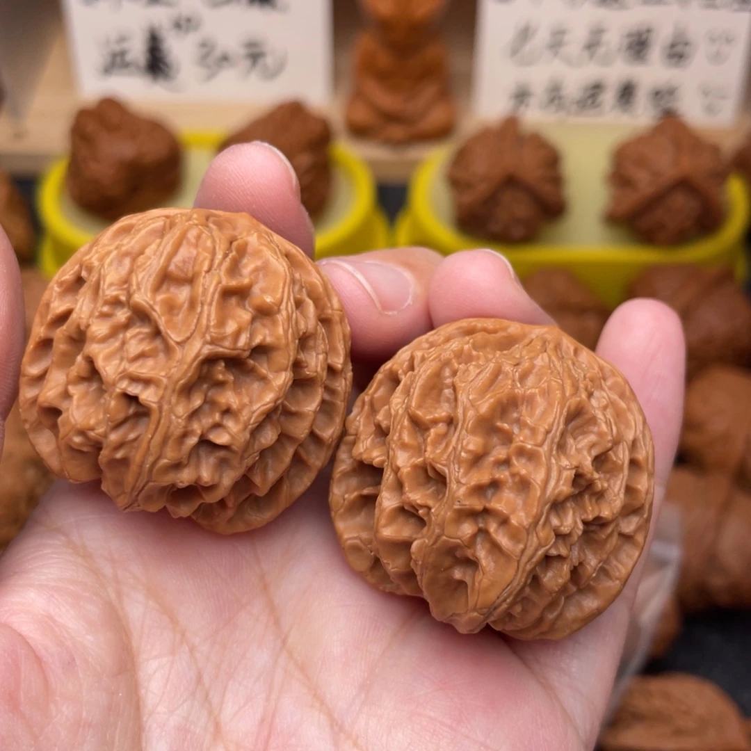 文玩核桃把件苹果36