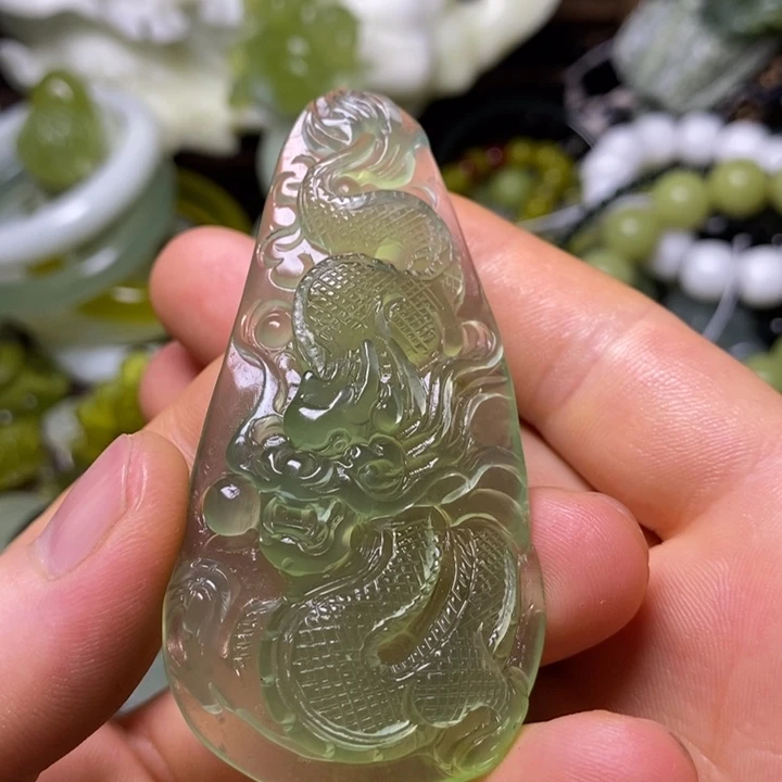 未镶嵌岫玉岫玉颈饰