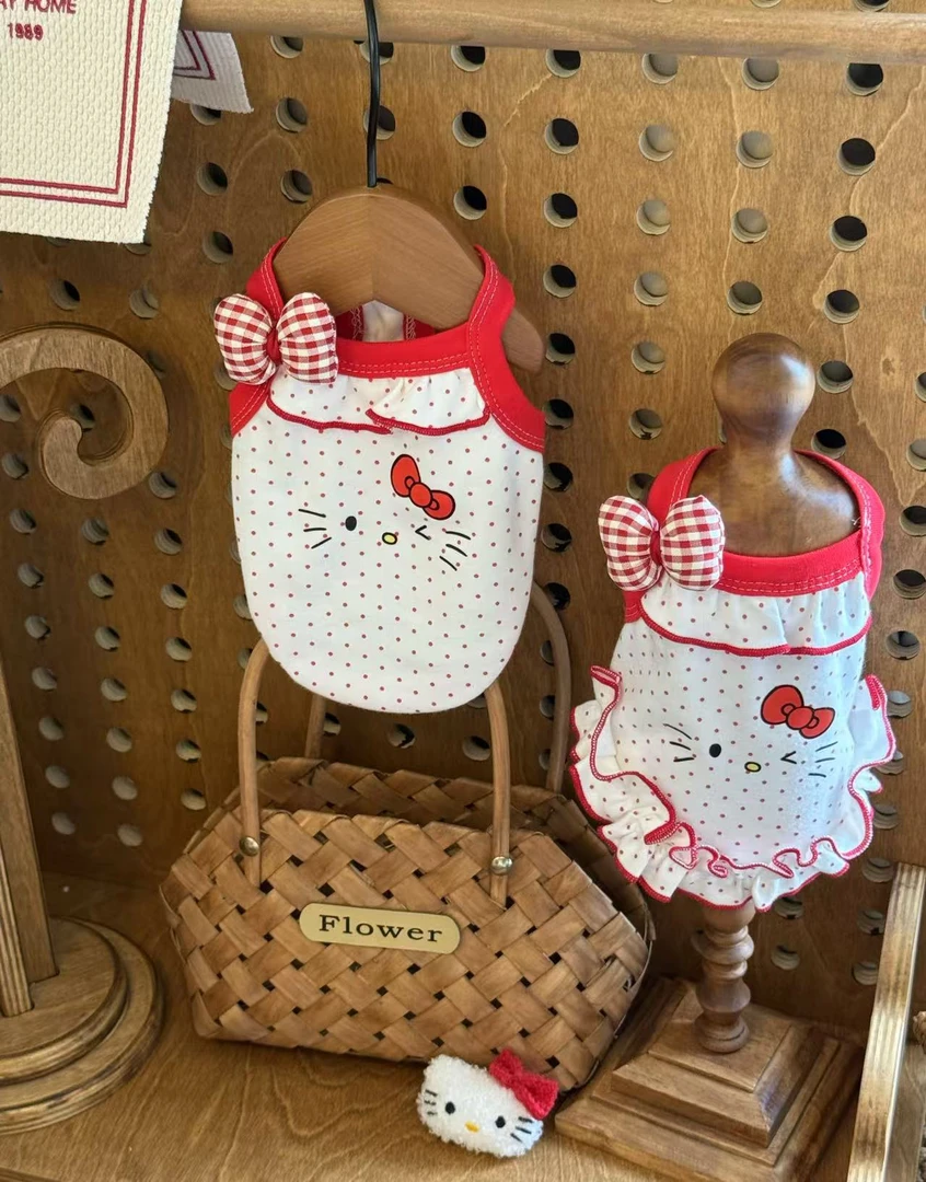 夏季宠物背心狗狗猫咪薄款防掉毛吊带衣服