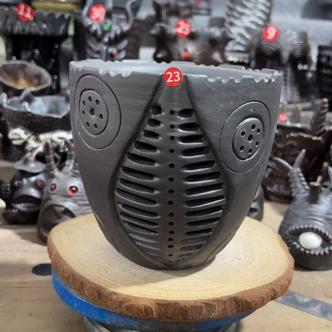 23号，双层镂空，内口11.5外高13.5