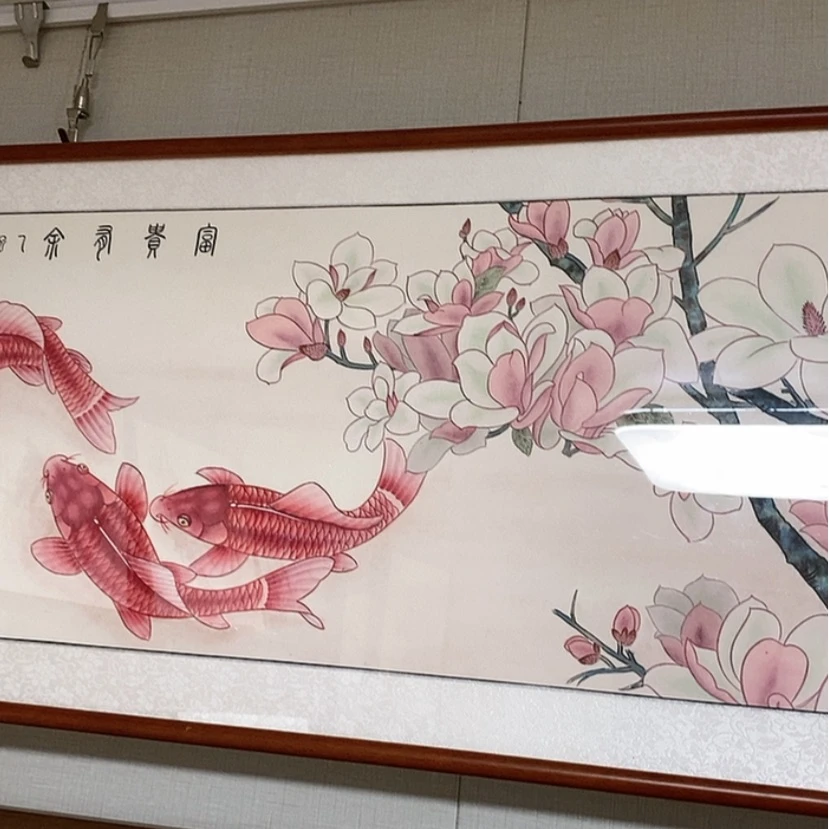 【闪购商品】国画手绘国画工笔带框