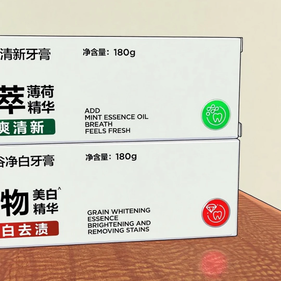C35【防伪可查】CB-1清新美白牙膏180g*2支