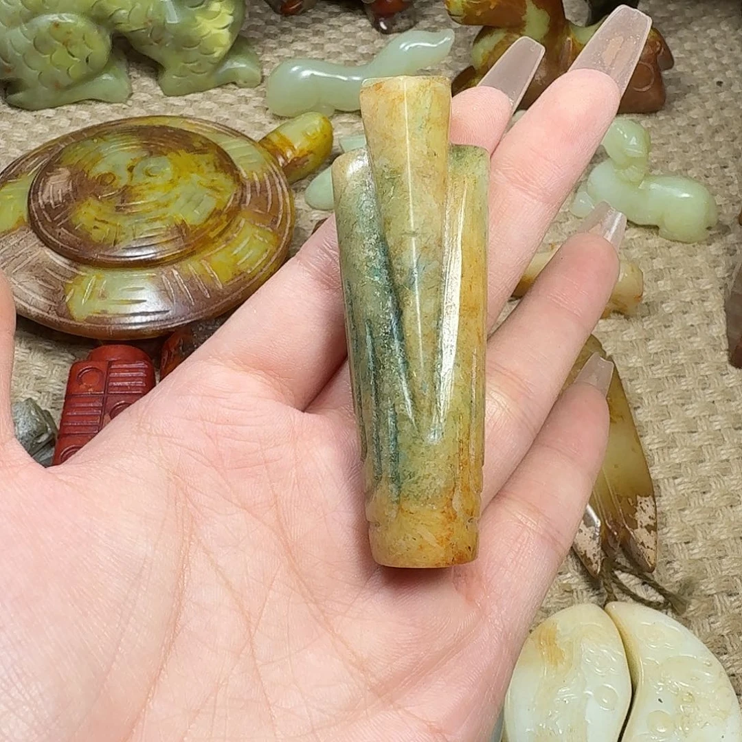 白玉菩提吊坠挂件