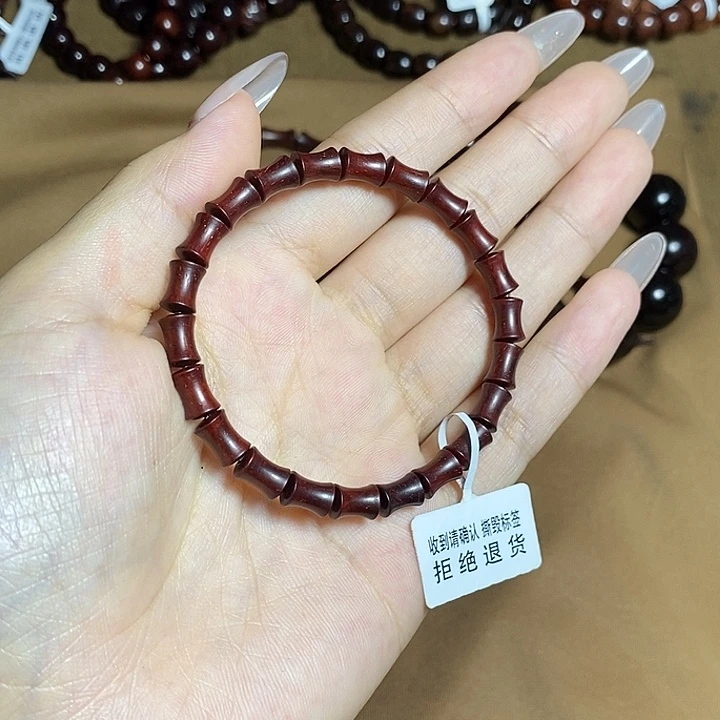 檀香紫檀（小叶紫檀）账**生竹节小号