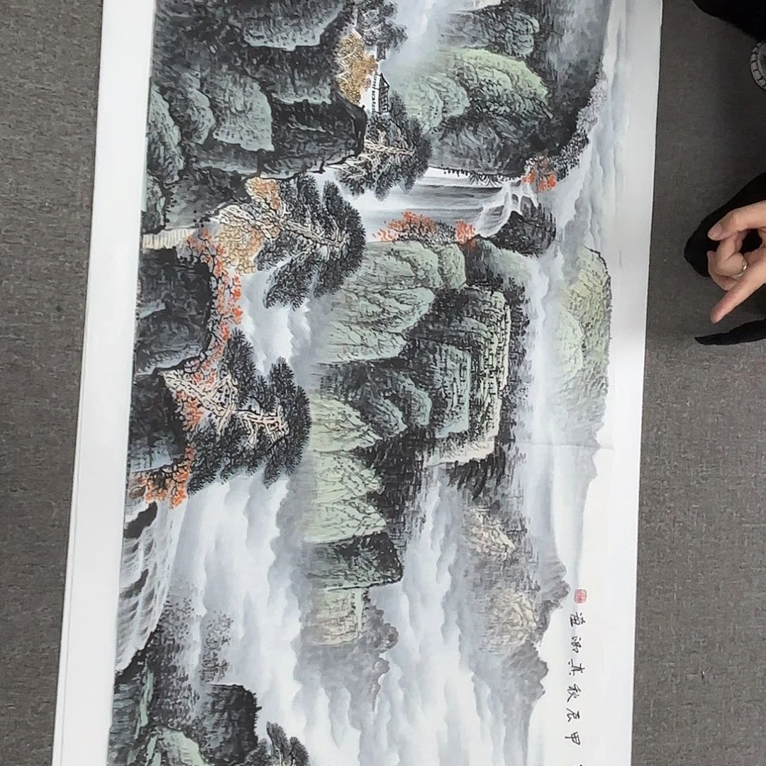 国画国画作品多次在国内外