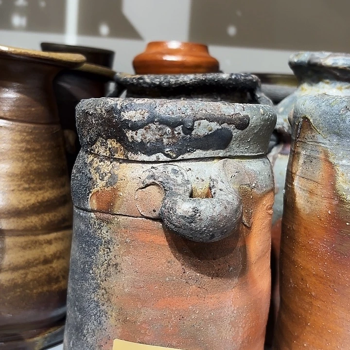 备前烧作品大花器款