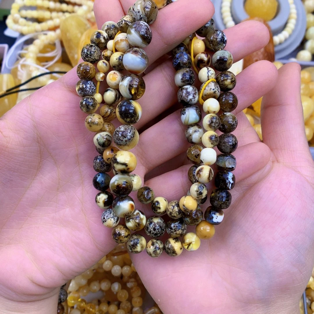 琥珀未镶嵌珠宝奇石10-6.6