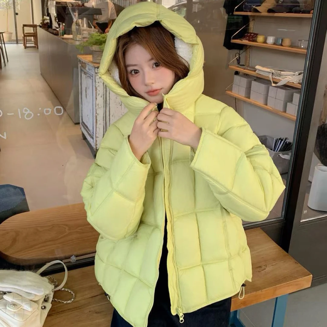 【丹丹】短款连帽时尚韩版外套