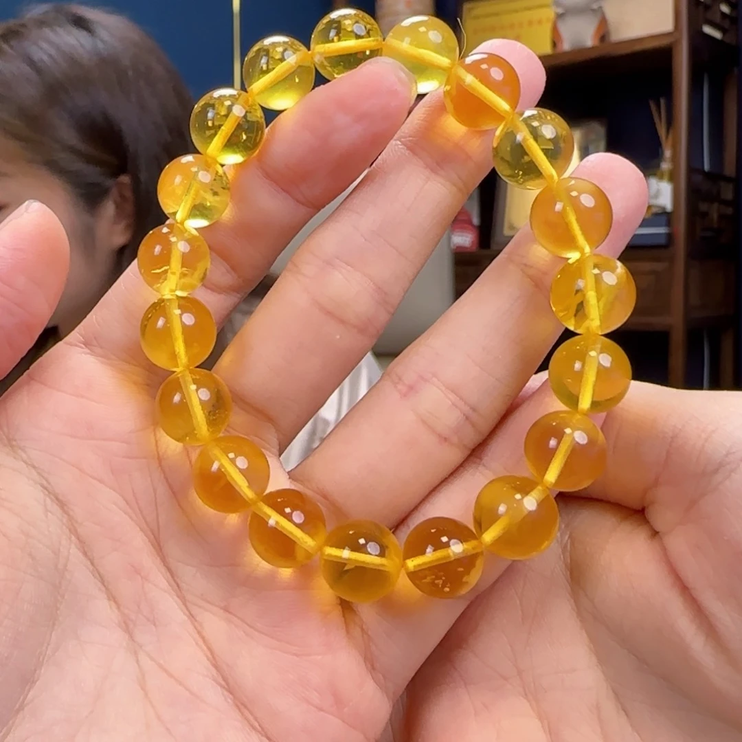 未镶嵌蜜蜡手链10.4，111111111