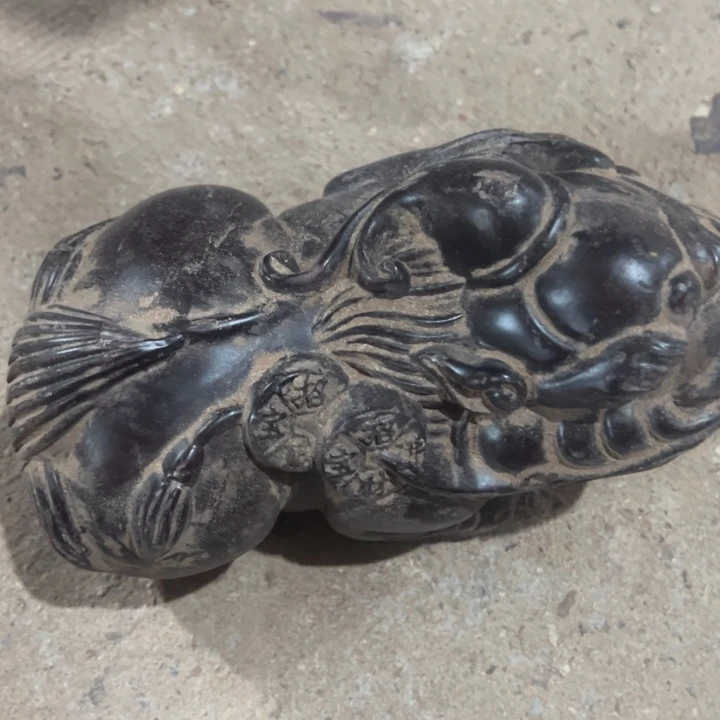 木18公分黑檀貔貅18单个