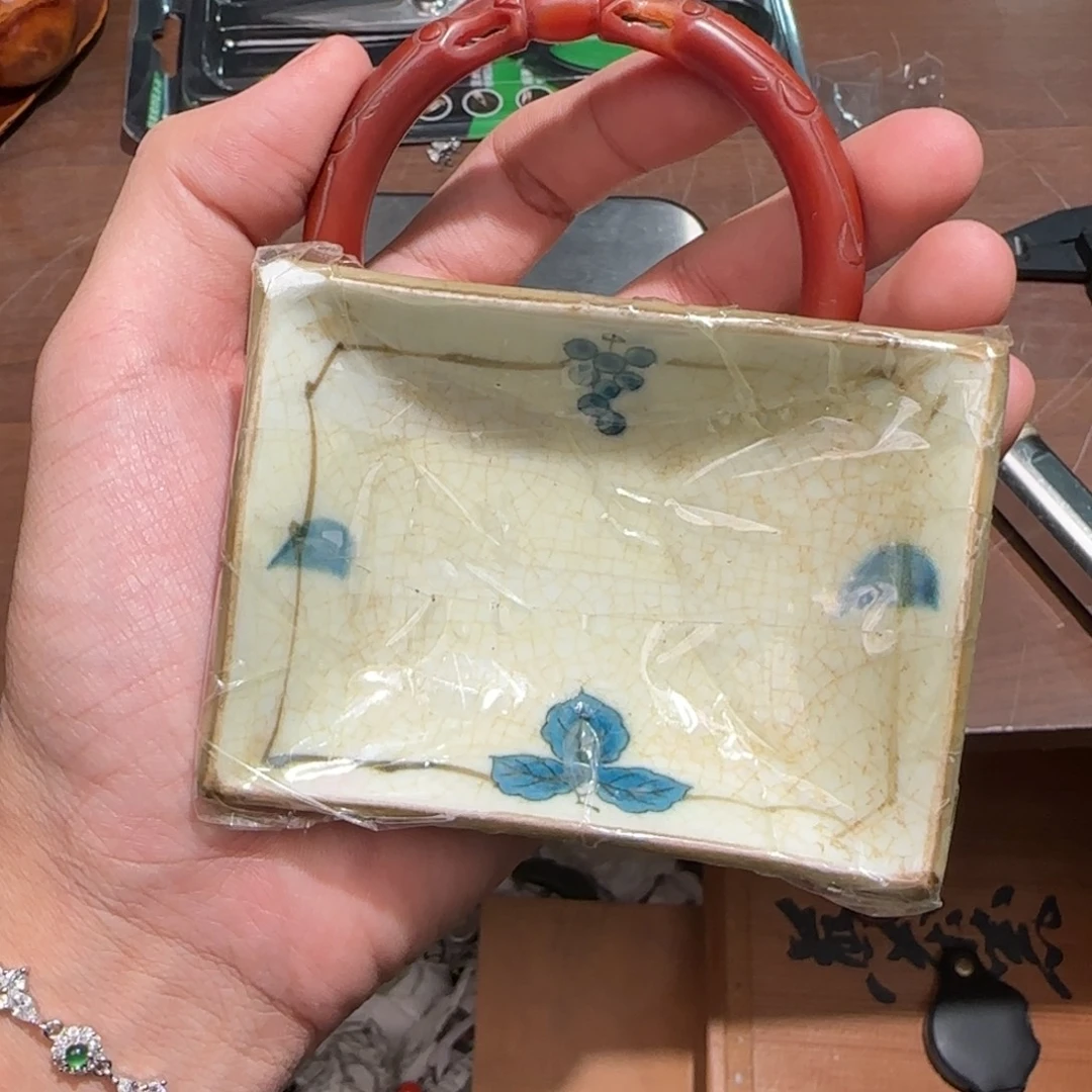 陶瓷孤品单件车里拍