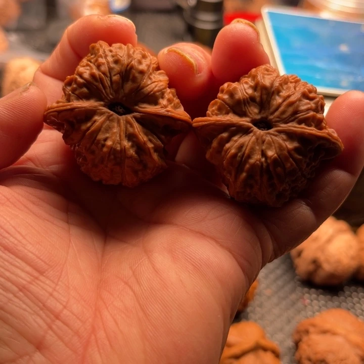 把件桃核全品血麒麟边42