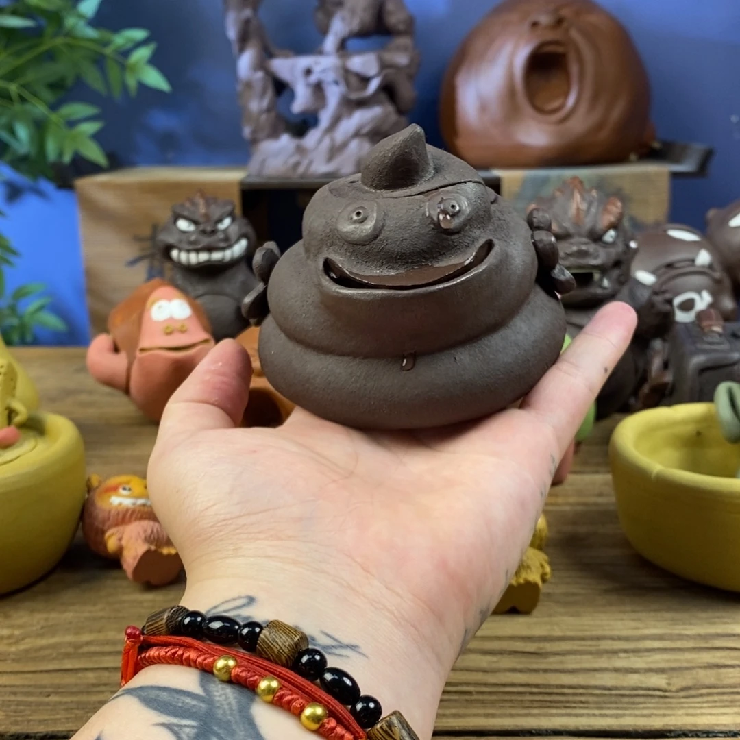 茶壶紫砂紫砂 粑粑壶