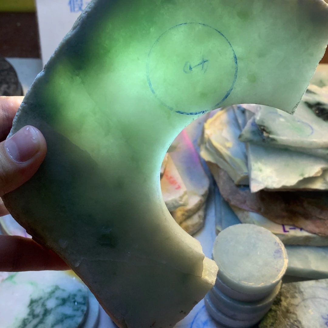 翡翠散珠翡翠裸石