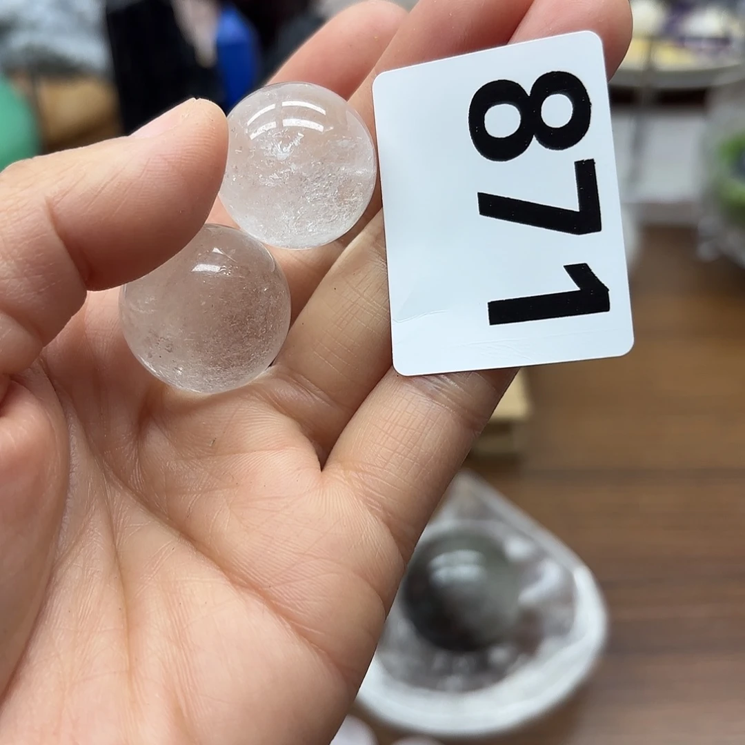 水晶未镶嵌大型摆件（非配饰）2颗