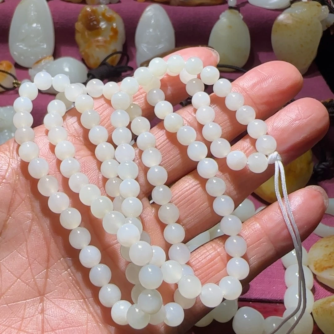 和田玉颈饰未镶嵌宠****王