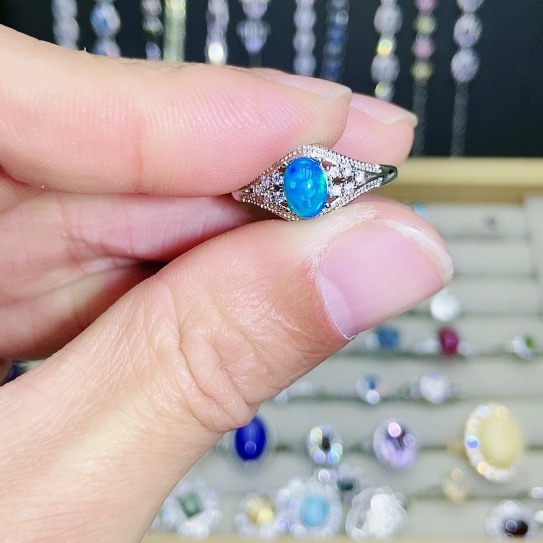 【闪购商品】未镶嵌欧泊戒指