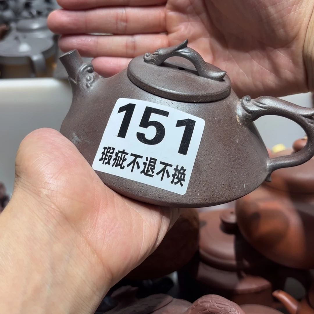 紫砂茶宠微瑕尾货听清再拍